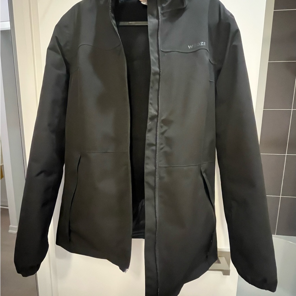 Black WEDZE Ski Jacket